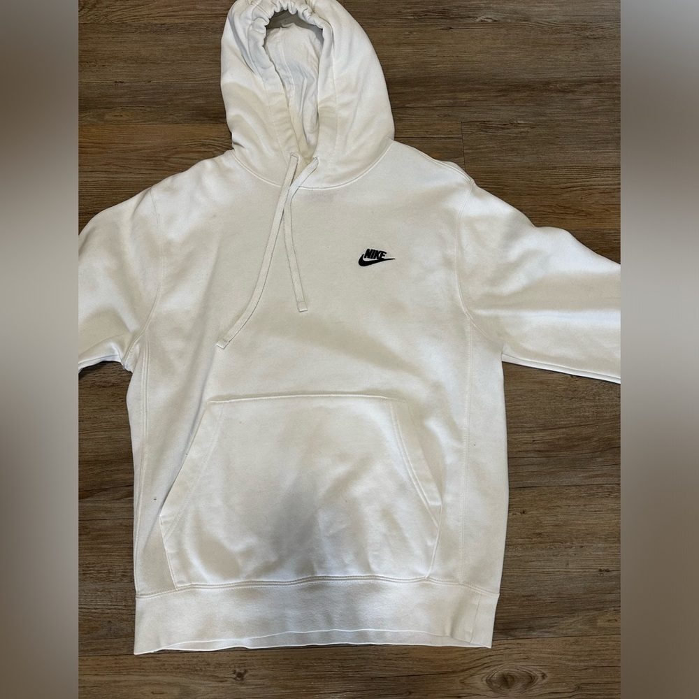 Men's Sportswear Hoodie Sweatshirt White
Size Small